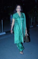 Hema Malini snapped at airport in Mumbai on 13th May 2015